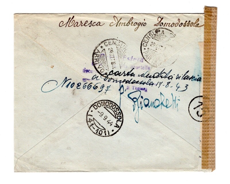 retro lettera da domodossola a ginevra del 9 9 1944 - censura 29 10 44 + tedesca.jpg